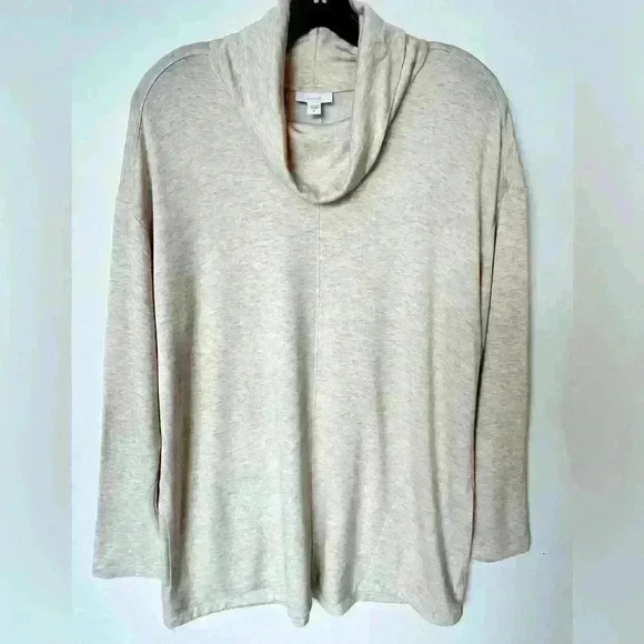 J Jill Pure Jill Cowl Neck Pullover Top - Picture 1 of 6